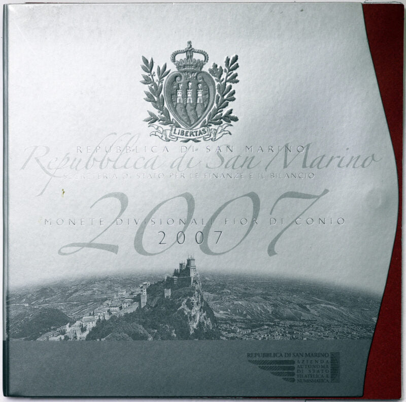 SAN MARINO 2007 : Serie divisionale 9 valori Fdc Pari Opportunità