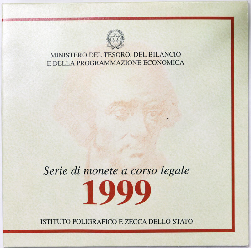 ITALIA 1999 : Serie divisionale 12 valori Fdc Vittorio Alfieri