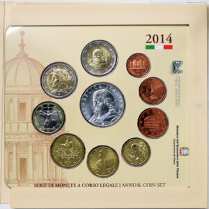 ITALIA 2014 : Serie divisionale 10 valori Fdc Bramante