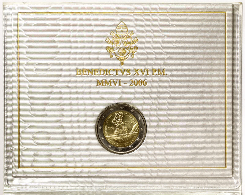 Città del Vaticano 2006 : 2 Euro Fdc Benedetto XVI Anno II 500º anniversario delle Guardie Svizzere