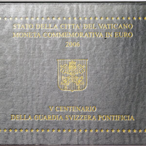 Città del Vaticano 2006 : 2 Euro Fdc Benedetto XVI Anno II 500º anniversario delle Guardie Svizzere