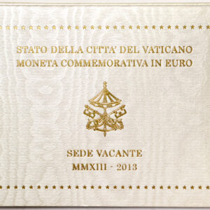 Città del Vaticano 2013 : 2 Euro Fdc Sede Vacante MMXIII