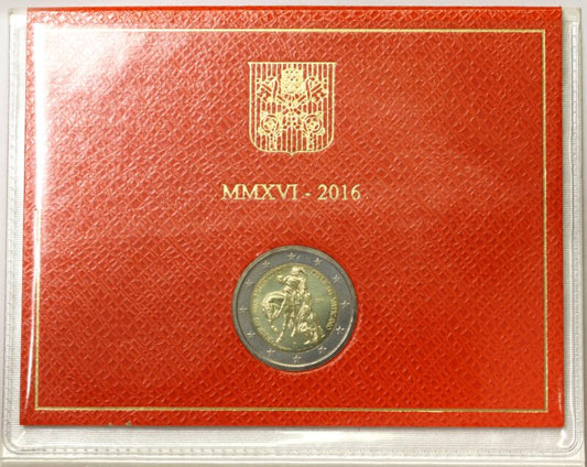 Città del Vaticano 2016 : 2 Euro Fdc Francesco I Giubileo straordinario della Misericordia