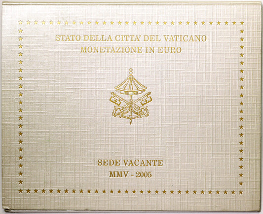 Città del Vaticano 2005 Serie Fdc : divisionale MMV  Sede Vacante