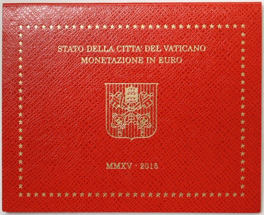 Città del Vaticano 2015 Serie Fdc : divisionale Francesco I° anno II°