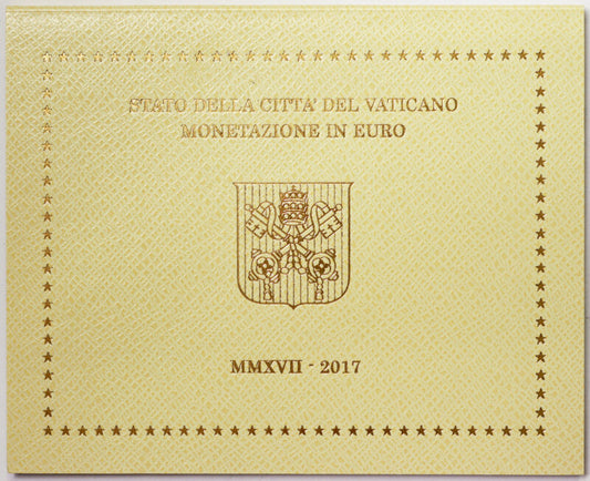 Città del Vaticano 2017 Serie Fdc : divisionale Francesco I° anno IV° Prima serie con lo stemma