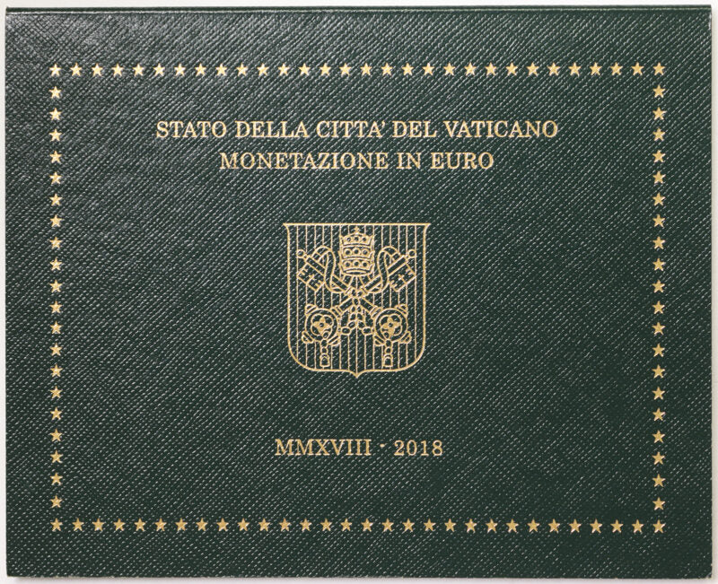 Città del Vaticano 2018 Serie Fdc : divisionale Francesco I° anno V°