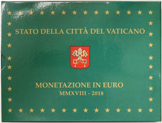 Città del Vaticano 2018 Serie Proof : divisionale Francesco I anno VI°