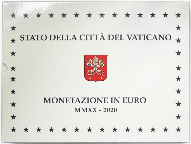 Città del Vaticano 2020 Serie Proof : divisionale Francesco I anno VIII°