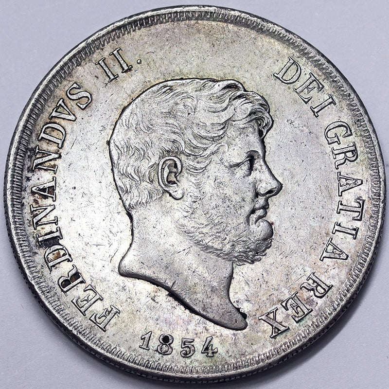 NAPOLI 120 Grana 1854 Ferdinando II Q.Spl #4430