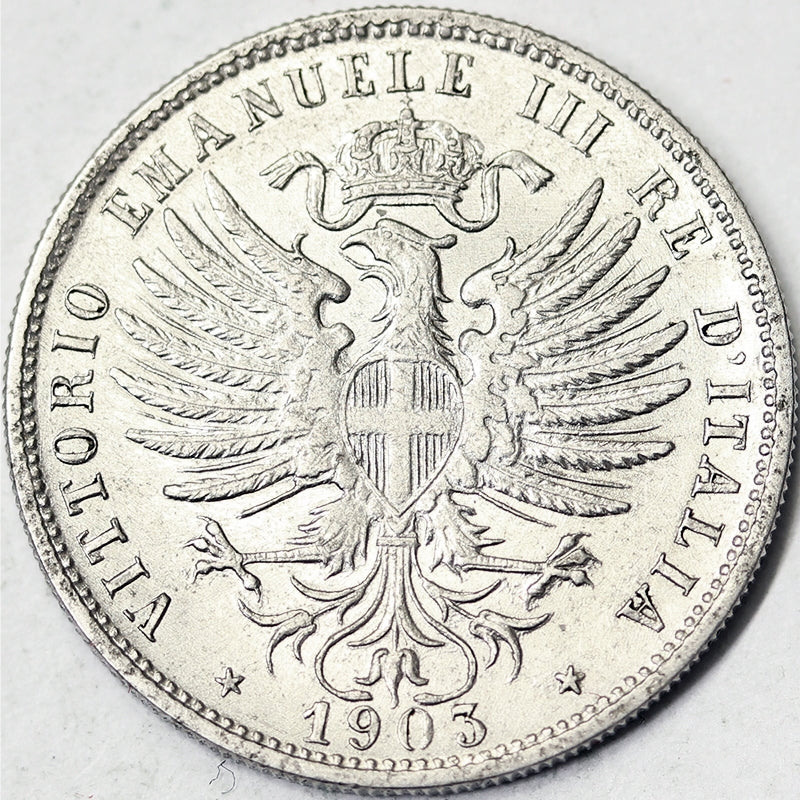 VITTORIO EMANUELE III 25 Centesimi 1903 Spl+ RARA #P83