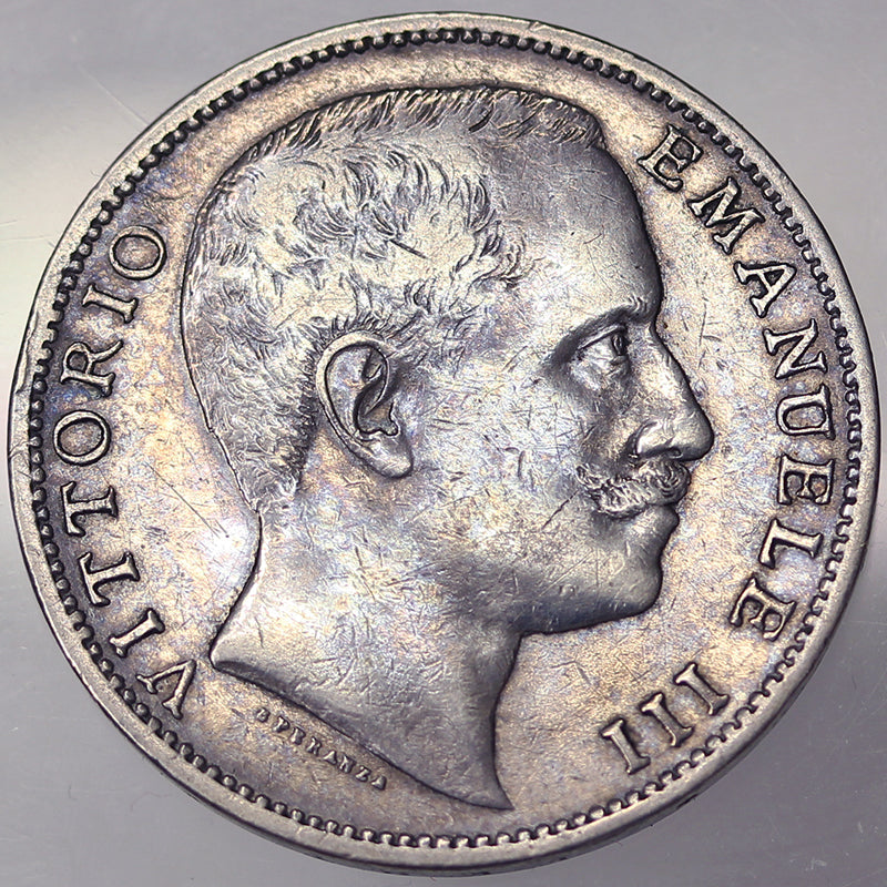 VITTORIO EMANUELE III 2 Lire 1905 BB+ #PV93