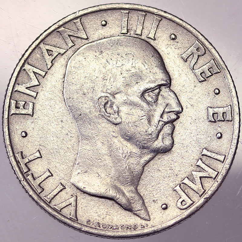 VITTORIO EMANUELE III 50 Centesimi 1936 BB RARO #PV125