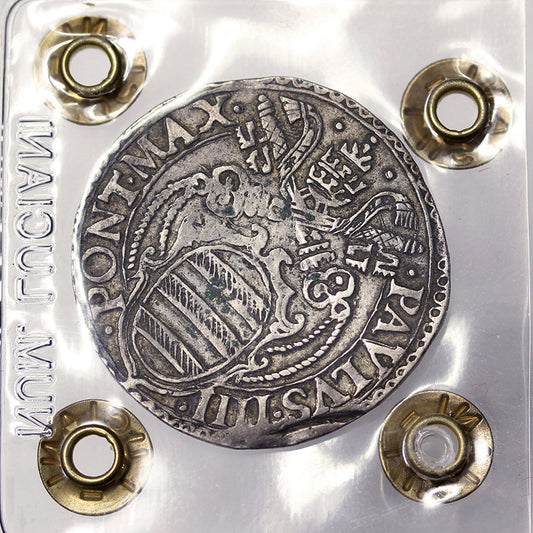 STATO PONTIFICIO Paolo IV 1555-59 Testone per Roma Spl #PV323